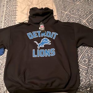 Men’s Black Detroit Lions Hooded Sweatshirt